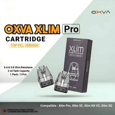 OXVA小蠻牛煙彈 xlim v3原廠空倉 空煙彈 3入價