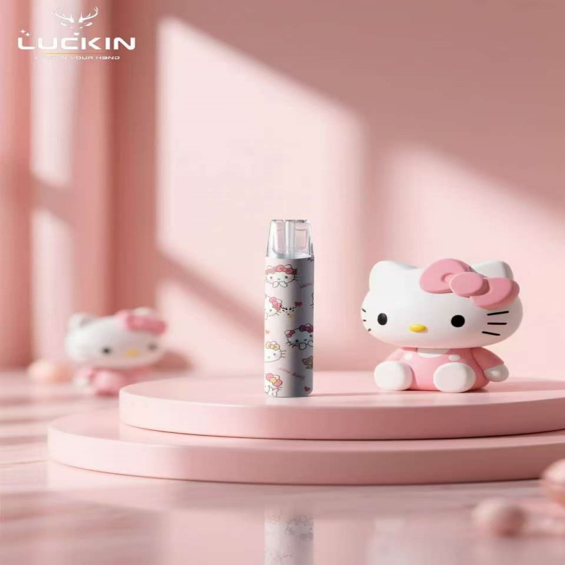 哈利kitty_副本 LUCKIN電子煙主機 動漫聯名煙桿 通配一代煙彈 台灣現貨