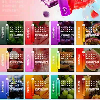 LIMI 7000 口拋棄式電子菸推薦｜超長續航・16 款涼感口味｜台灣現貨